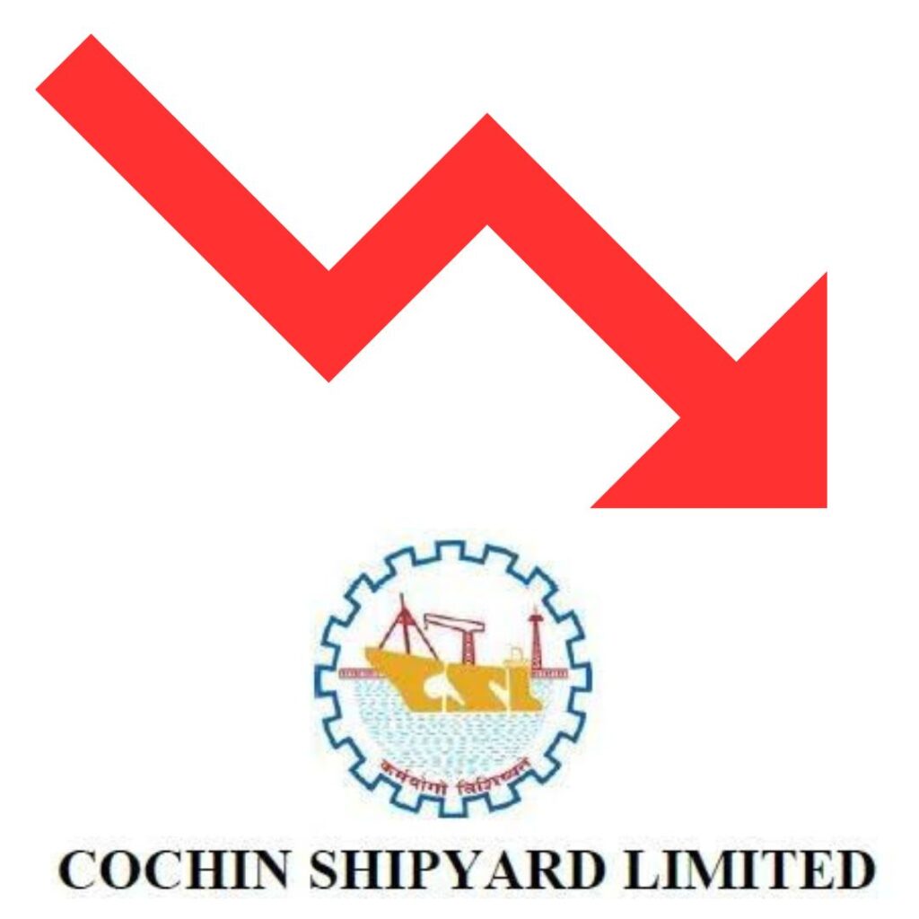 Cochin Shipyard Stock Hits Lower Circuit